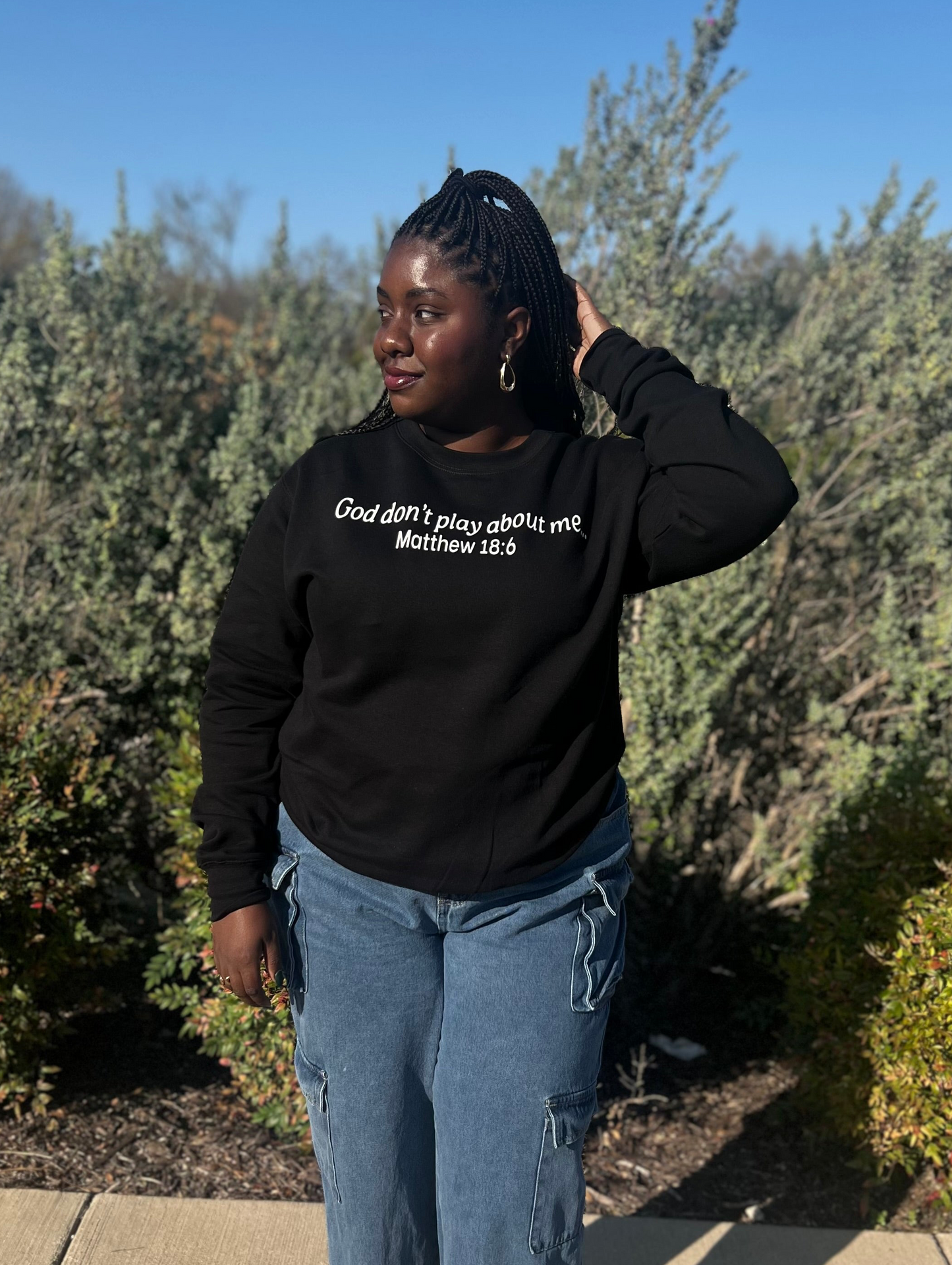 Matthew 18:6 Sweatshirt