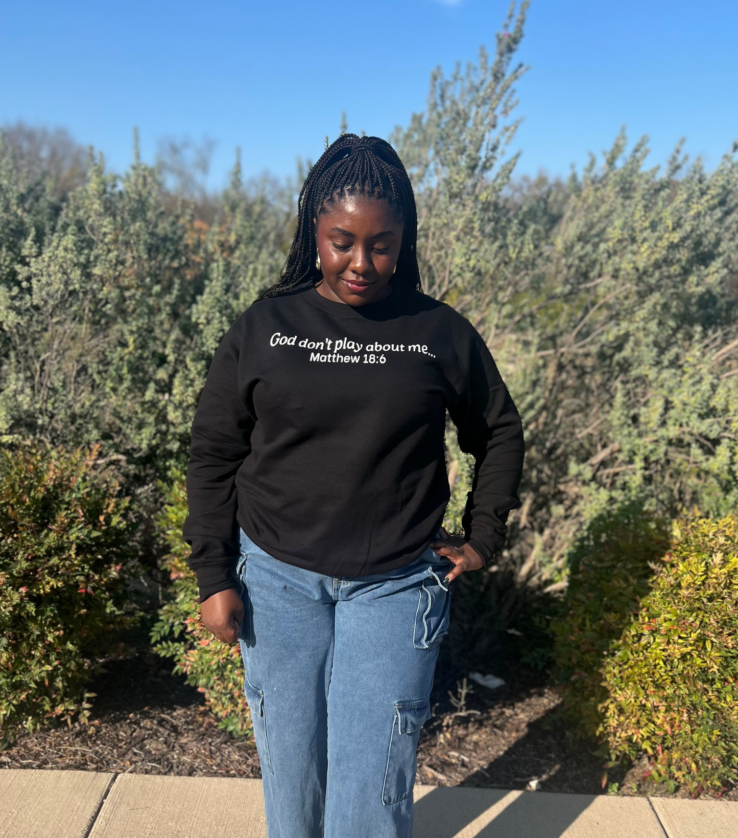 Matthew 18:6 Sweatshirt